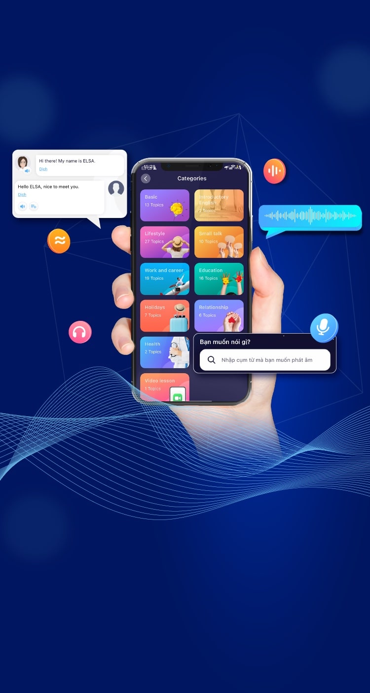 Luyện nói tiếng anh ELSA Speak